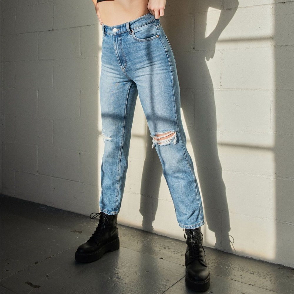 Vintage Straight Jeans - Julia Blue